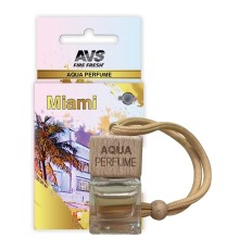 Ароматизатор на зеркало AVS Aqua Perfume бочонок Майами Tobacco Vanille/Табачная Ваниль AQP-05