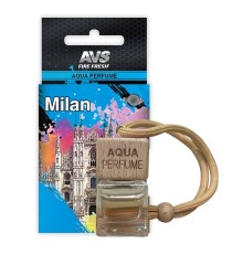 Ароматизатор на зеркало AVS Aqua Perfume бочонок Милан Pour homme/Для мужчин AQP-03