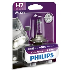 Лампа галогенная H7 55W 12V PHILIPS VisionPlus