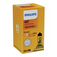 Лампа галогенная H7 55W 12V PHILIPS Vision