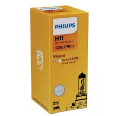 Лампа галогенная H11 55W 12V PHILIPS Vision