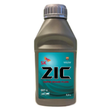 Жидкость тормозная ZIC Super Brake Fluid DOT4  0.5л.